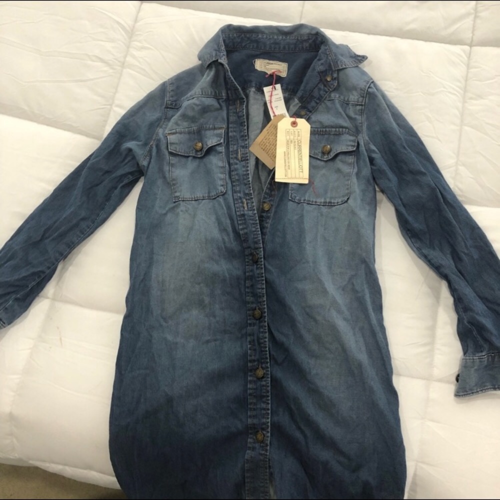 Current Elliott button-down dress size 0